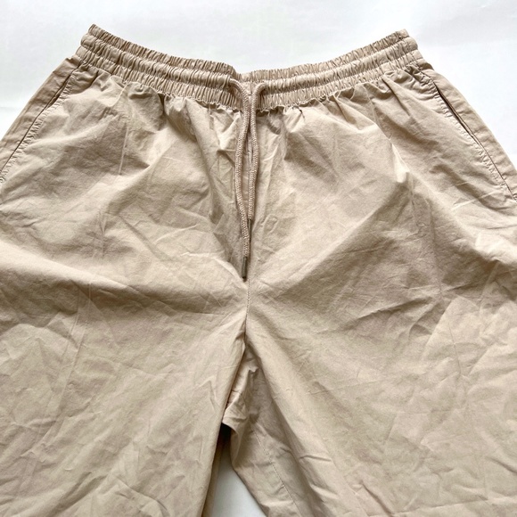 Garage Pants Parker Pull On Pebble Gray High Waist Joggers Trousesr Baggy Size L - Picture 2 of 6